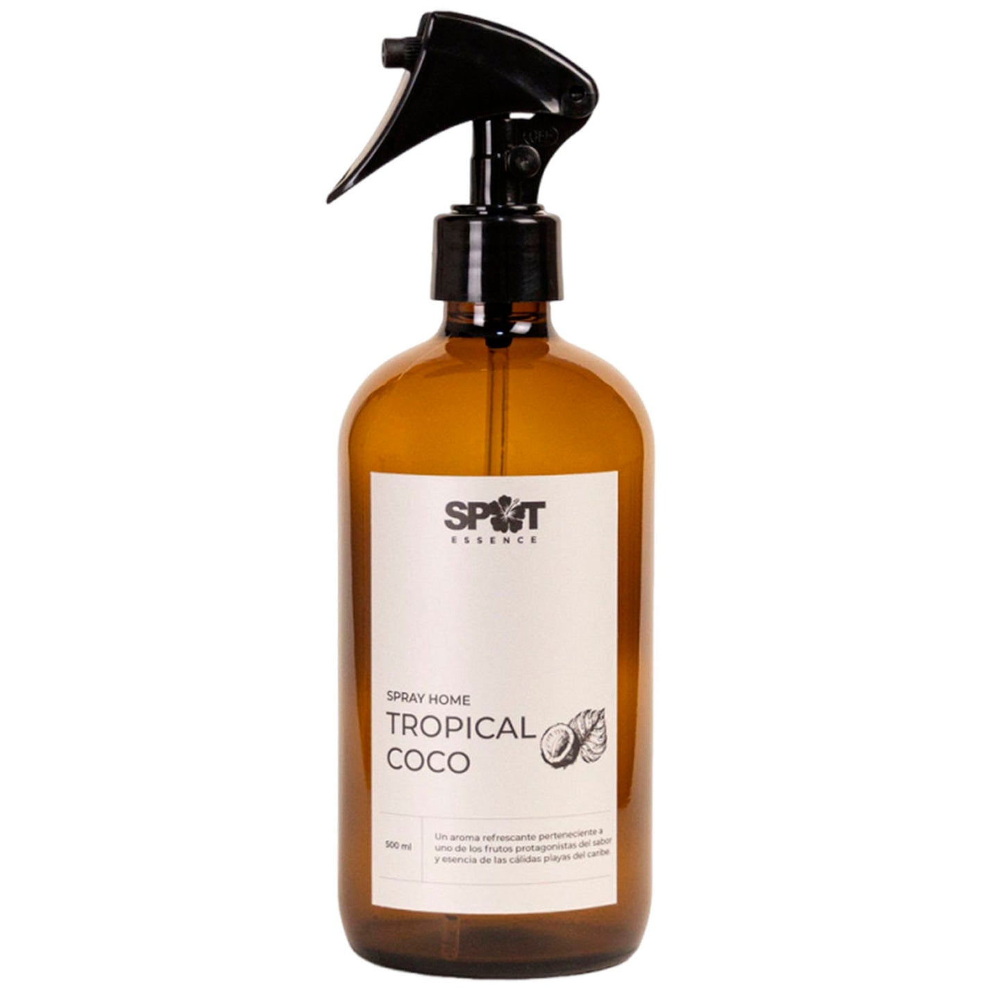 Aromatizador de Telas y Ambientes Spot Essence Tropical Coco 500ml Spray Home
