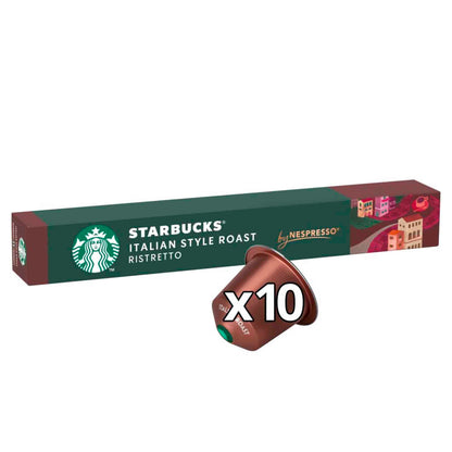 Starbucks Nespresso Cápsulas Italian Style Roast 10 Unidades