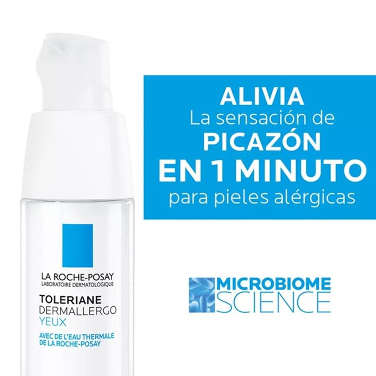 Crema para Contorno de Ojos La Roche-Posay Toleriane Dermallergo 20ml – Hidratación y Calma Instantánea LA ROCHE POSAY- Dermocosmetica_belleza_online