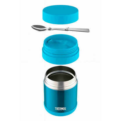 Termo de Comida Thermos 470 ml Turquesa Con Cuchara