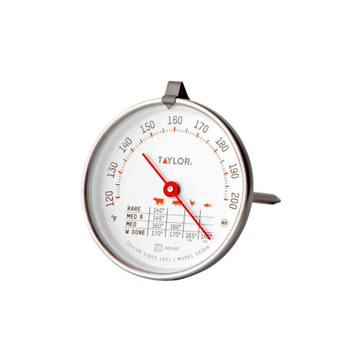 Termómetro para Carne Taylor Precisión Profesional