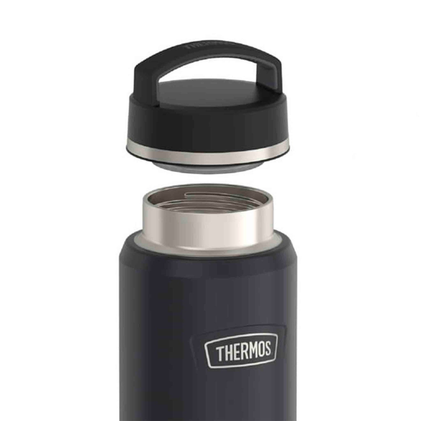 Thermos Icon Botella Acero Inoxidable 1.2 L Grafito Tapa Rosca