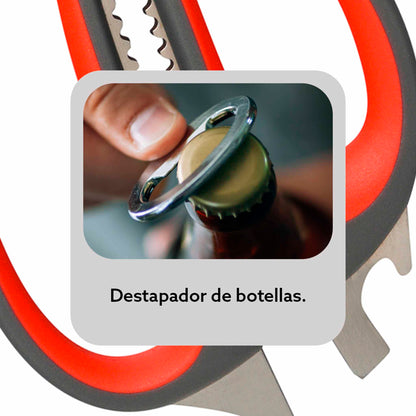 Tijera de Cocina Inoxidable Ilko Multiusos New Line – Corte Preciso y Seguro ILKO- Dermocosmetica_belleza_online