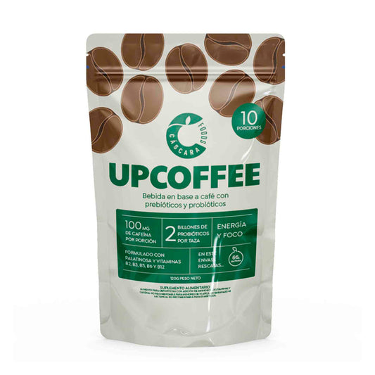 Upcoffee 10 Porciones – Café con Probióticos, Prebióticos y Vitaminas UPCOFFEE- Dermocosmetica_belleza_online