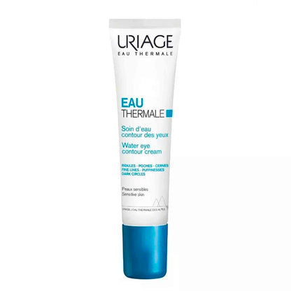 Uriage Eau Thermale Contorno de Ojos de Agua 15 ml – Hidratación y Frescura | Día y Noche