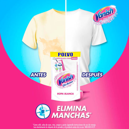 Recarga Vanish Oxi Action Polvo Blanco 450 g
