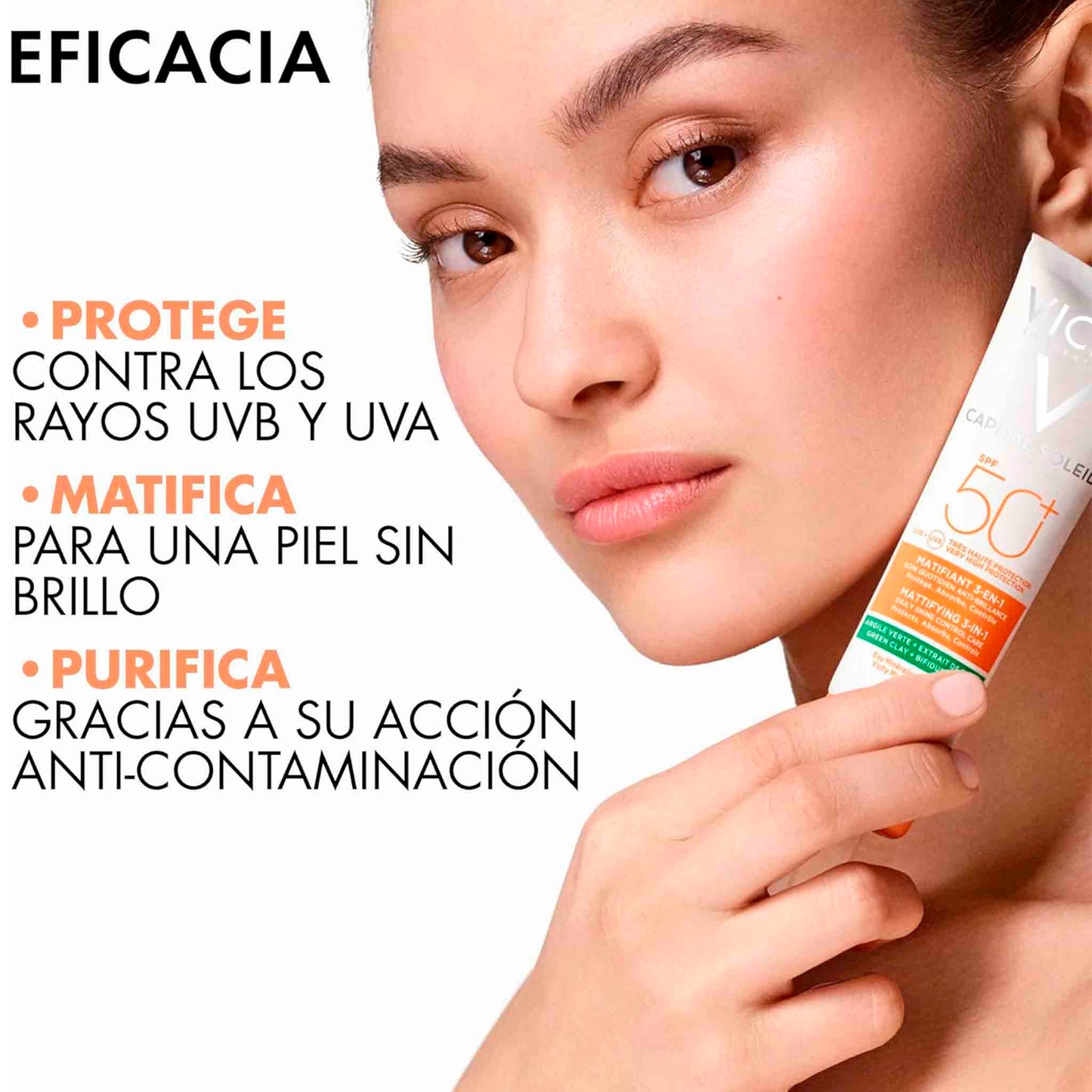 Vichy Capital Soleil 3en1 Matificante FPS50 50 ml