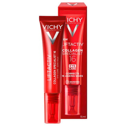Vichy Liftactiv Collagen Specialist Ojos 15 ml | Rejuvenece y reafirma la mirada