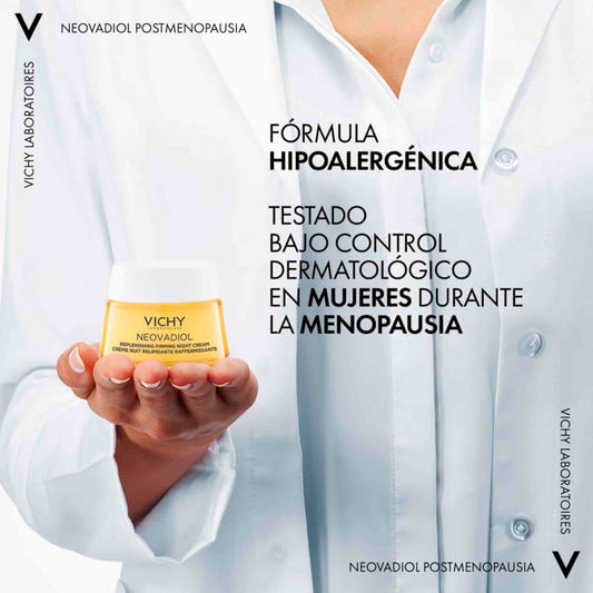 Vichy Neovadiol Menopausia Crema de Noche 50 ml | Nutrición Intensa