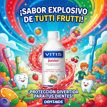 Vitis Junior Enjuague Bucal Infantil Tutti Frutti 500 ml