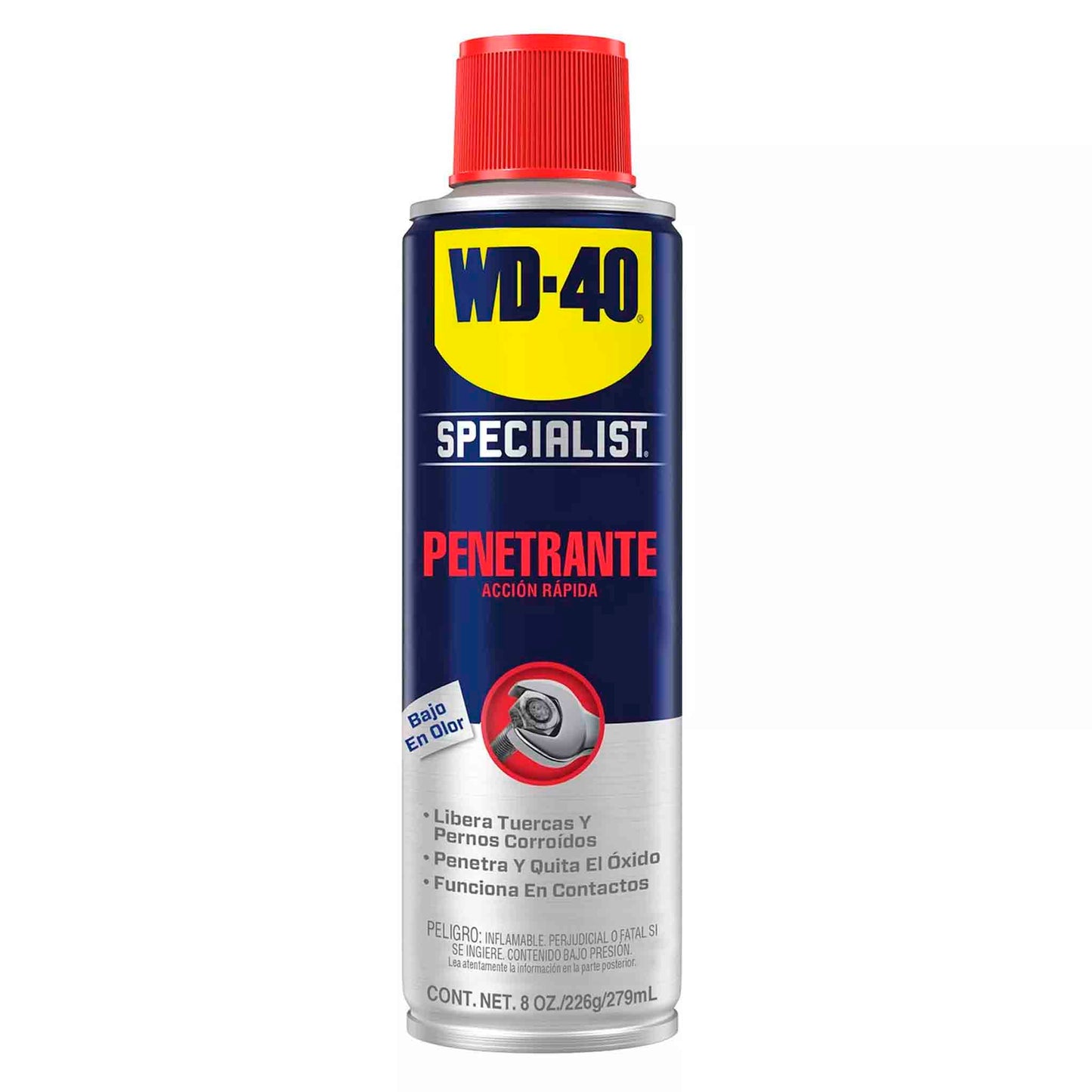 WD-40 Specialist Penetrante Acción Rápida 279 ml – Afloja Piezas Oxidadas