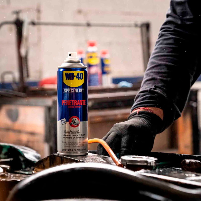 WD-40 Specialist Penetrante Acción Rápida 279 ml – Afloja Piezas Oxidadas