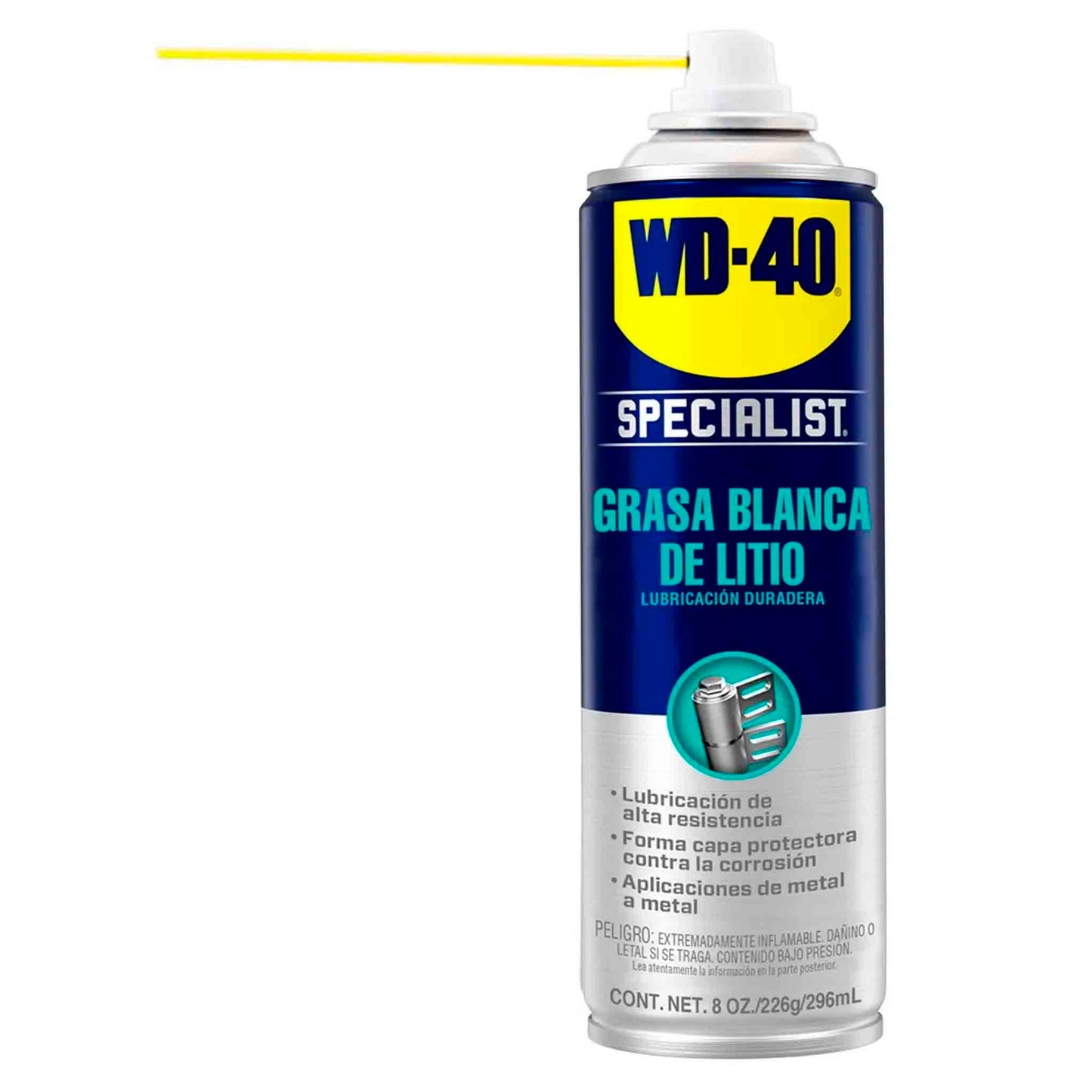WD-40 Specialist Grasa Blanca de Litio 296 ml – Lubricación Resistente y Duradera WD-40- Dermocosmetica_belleza_online