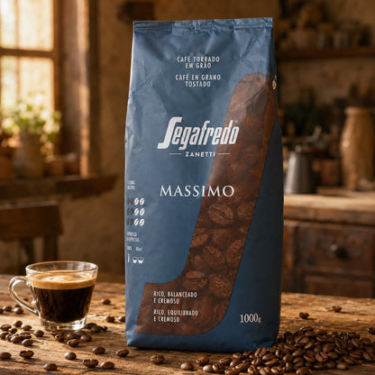 Bolsa de Café Segafredo Massimo 1 kg en grano entero