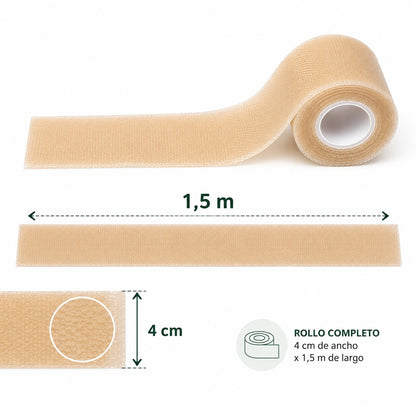 Sillicure Rollo de Silicona para Cicatrices 4 cm x 1,5 m
