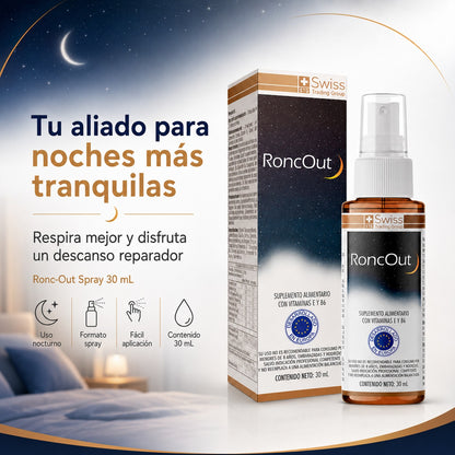 RoncOut Spray Antironquidos 30 ml – Liquidación 39% OFF + Envío Gratis