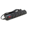 Alargador Rittig 3 Metros 5 Tomas – Negro con Sistema de Seguridad RITTING- Dermocosmetica_belleza_online