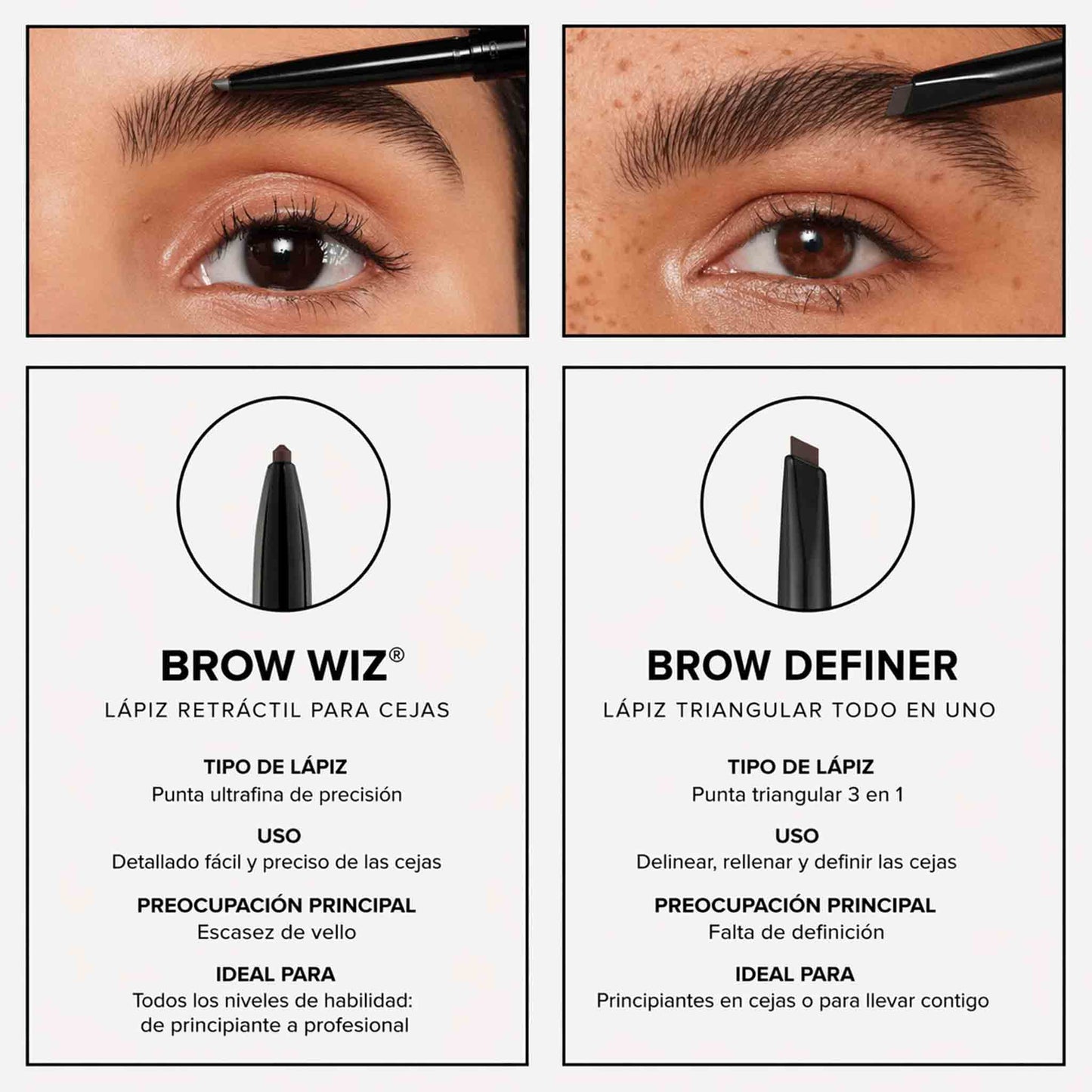 Anastasia Brow Definer  Lápiz para Cejas Natural Tono Taupe
