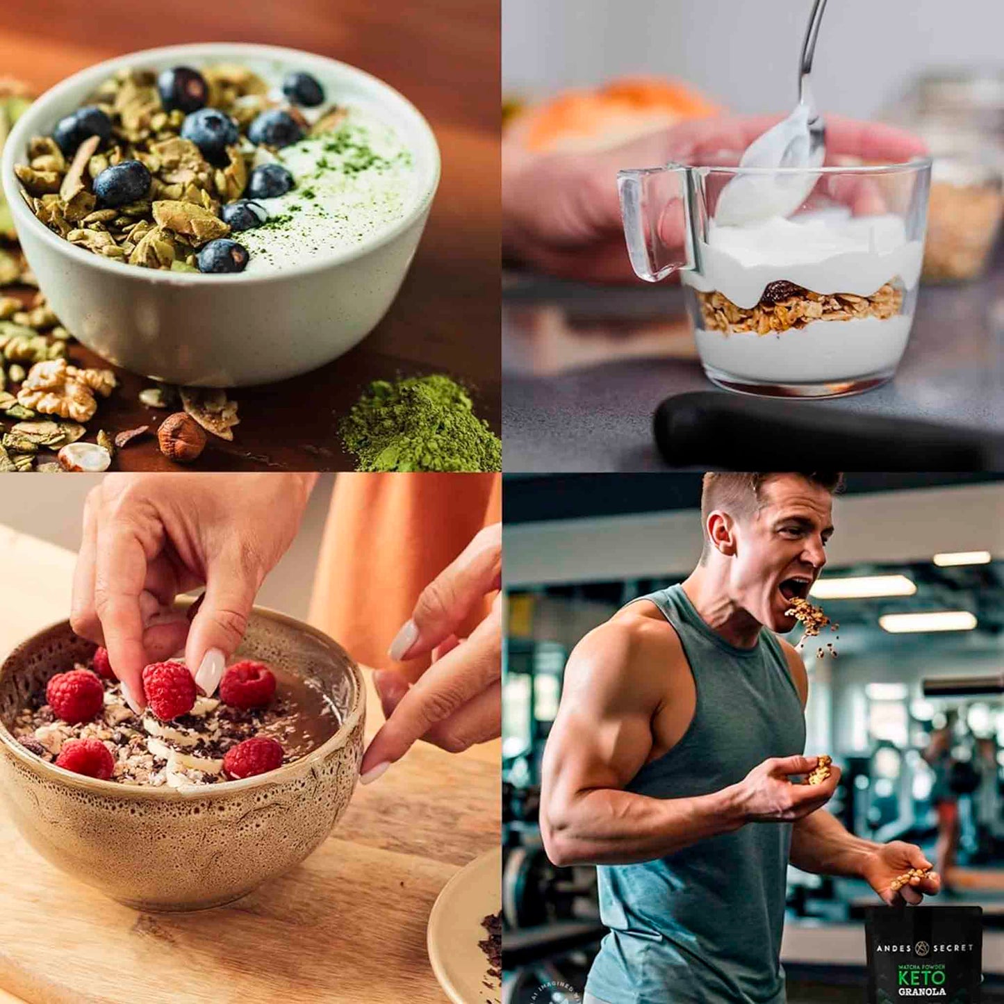 Andes Secret Granola Keto Tradicional 312g