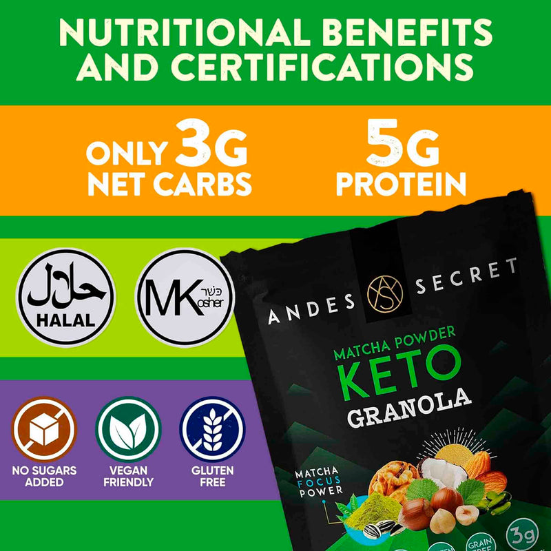 Andes Secret Granola Keto Tradicional 312g