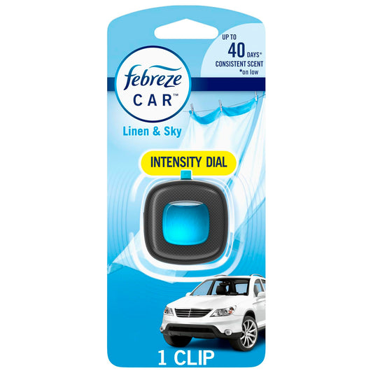 Aromatizante para Auto Febreze Clip – Aroma Linen & Sky