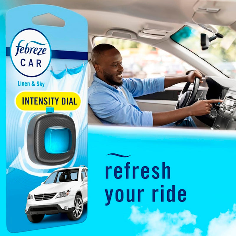 Aromatizante para Auto Febreze Clip – Aroma Linen & Sky FEBREZE- Dermocosmetica_belleza_online