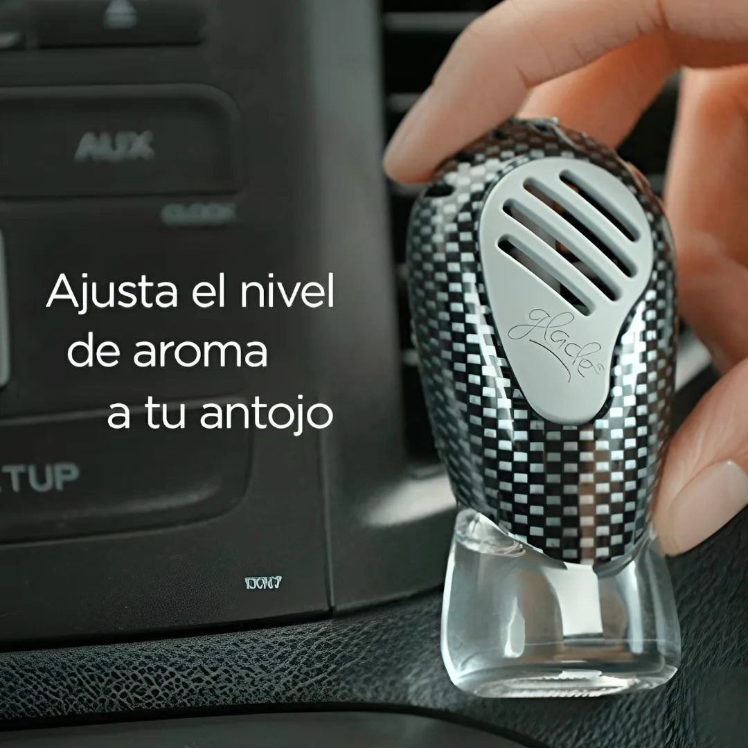 Aromatizante líquido Glade Auto Sport Acqua 7 ml para auto con aroma fresco y duración hasta 75 días.