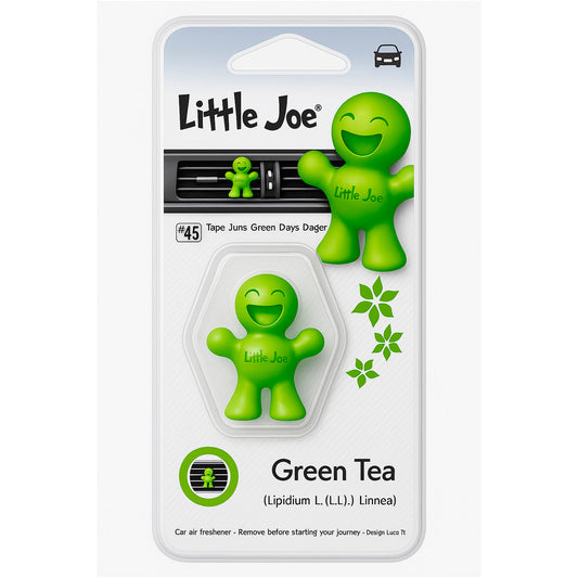 Aromatizante Para Auto Little Joe 3D Aroma Green Tea LITTLE JOE- Dermocosmetica_belleza_online