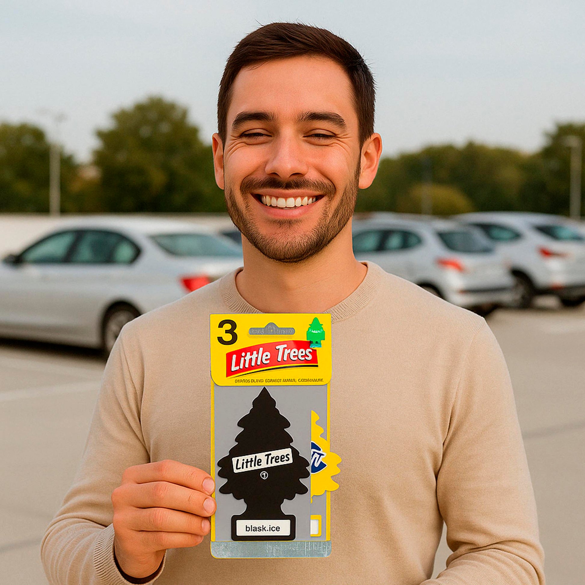 Aromatizante Little Trees Tripack – Black Ice, New Car y Vanilla LITTLE TREES- Dermocosmetica_belleza_online