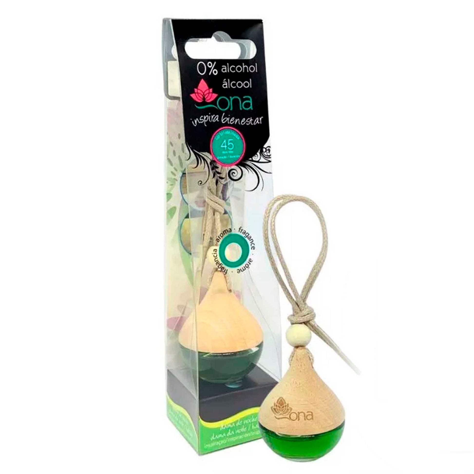 Ambientador de Auto Ona Dama de Noche – Aroma Floral Sofisticado ONA- Dermocosmetica_belleza_online