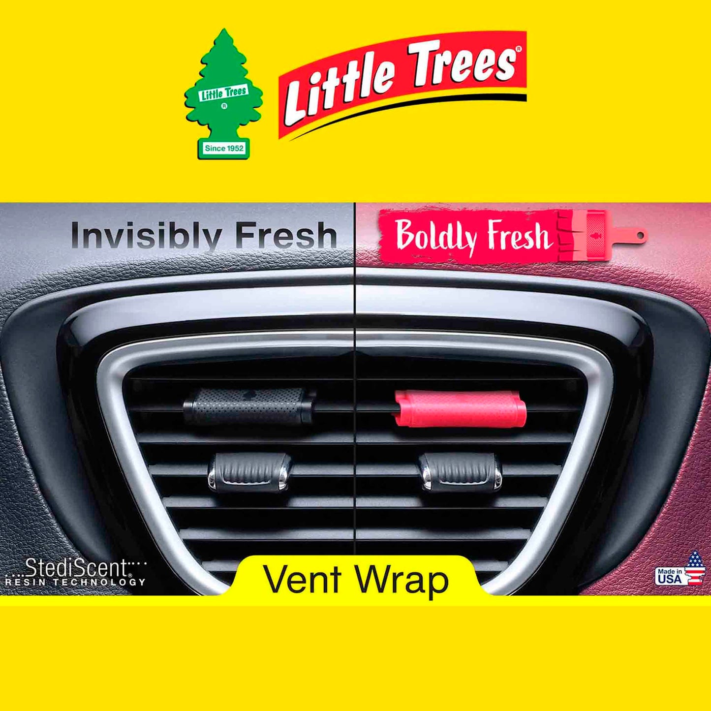 Little Trees Aromatizante De Rejilla Black Ice De 4 Piezas LITTLE TREES- Dermocosmetica_belleza_online