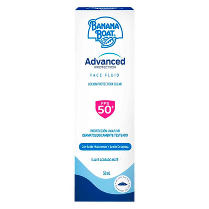 Banana Boat Face Fluid Loción Solar SPF 50+ 50 ml