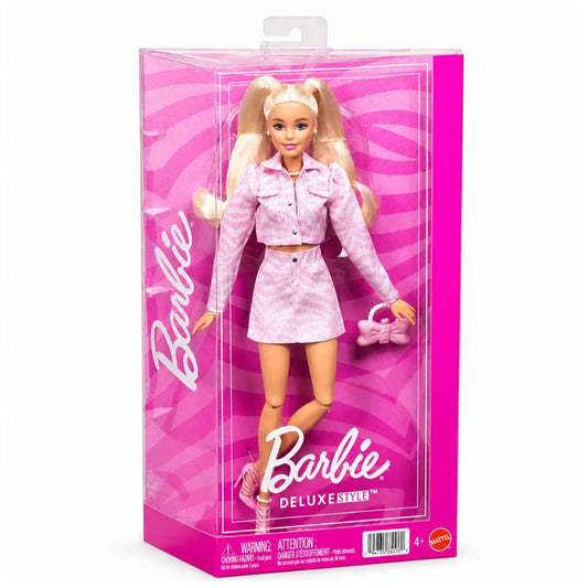 Barbie Fashionista Deluxe Style Muñeca Vestido Rosa