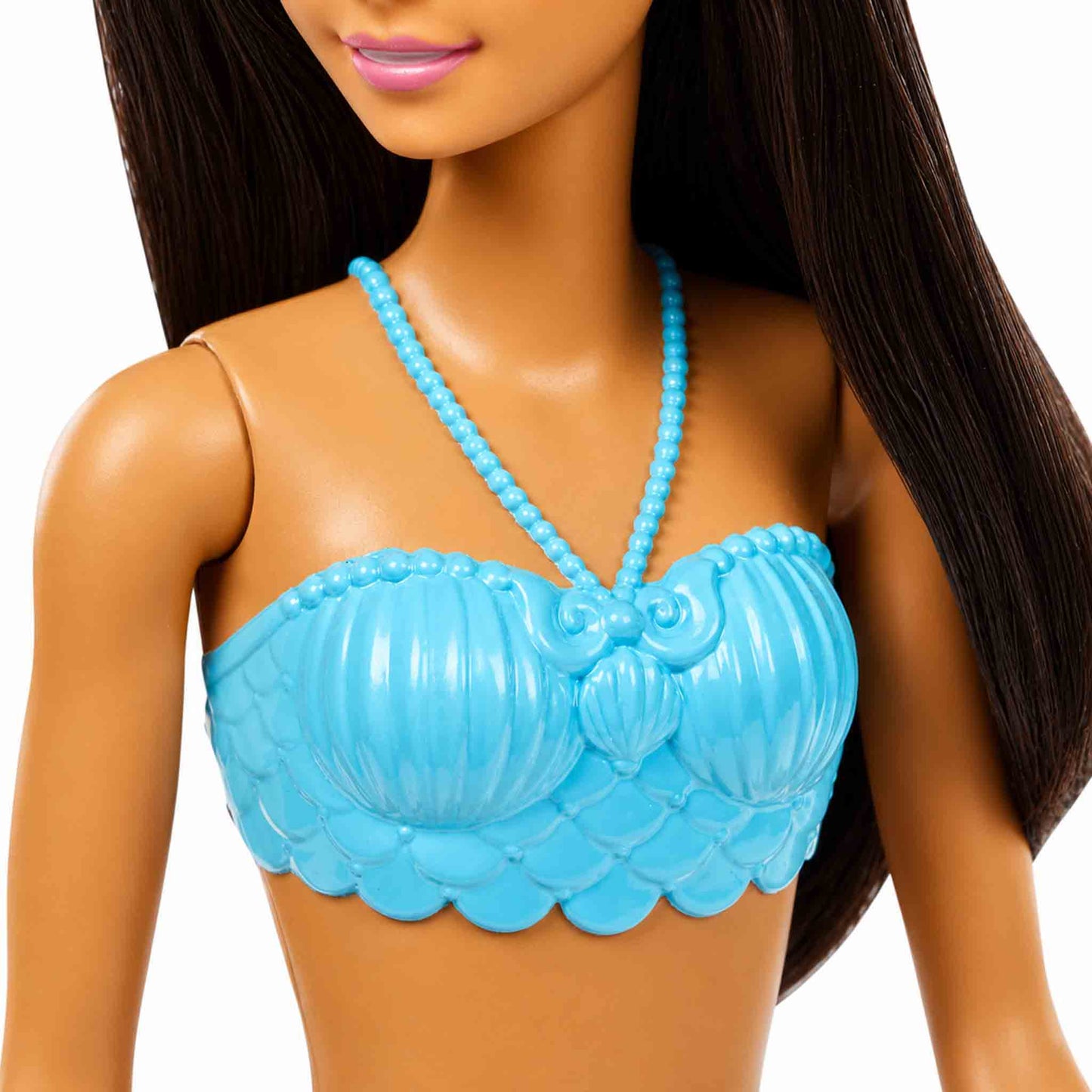 Barbie sirena fantasía aleta azul lila muñeca Mattel original