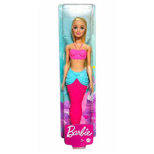 Barbie sirena fantasía con aleta rosa muñeca Mattel original