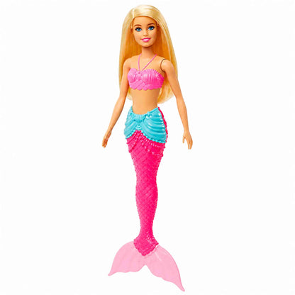Barbie sirena fantasía con aleta rosa muñeca Mattel original