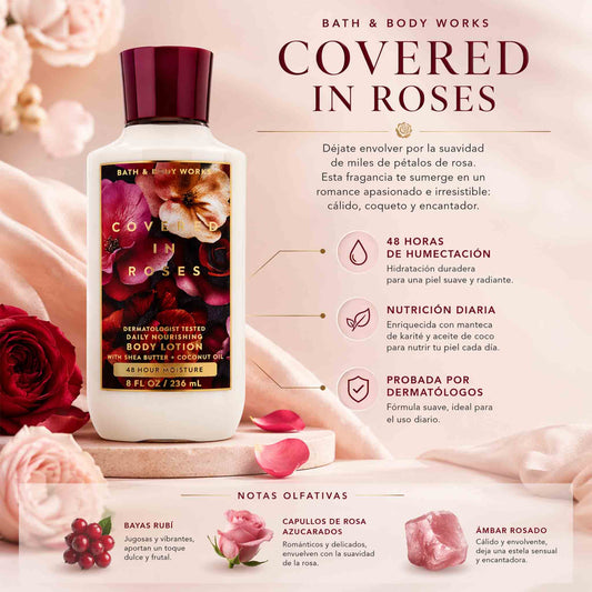 Bath & Body Works Covered In Roses body lotion 236 ml hidratante