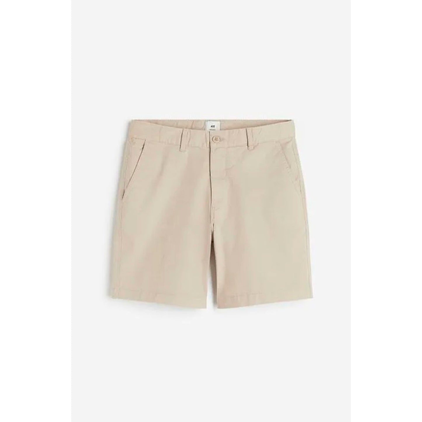 Bermudas Sarga De Algodón Suave H&M Man H&M- Dermocosmetica_belleza_online