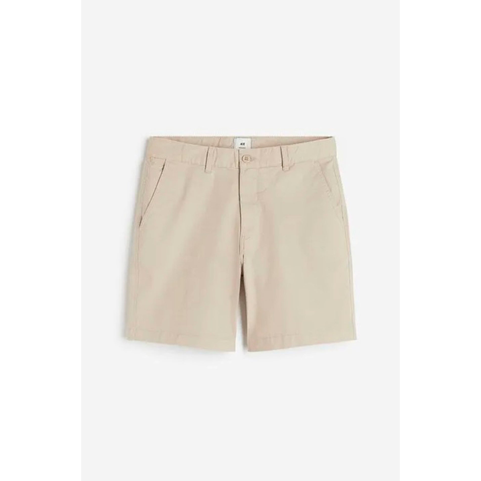Bermudas Sarga De Algodón Suave H&M Man H&M- Dermocosmetica_belleza_online