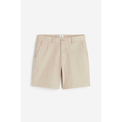 Bermudas Sarga De Algodón Suave H&M Man H&M- Dermocosmetica_belleza_online