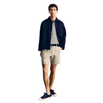 Bermudas Sarga De Algodón Suave H&M Man H&M- Dermocosmetica_belleza_online
