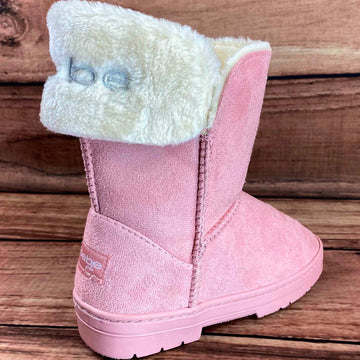 Botines de Invierno para Niña BEBÉ LOS ÁNGELES – Imitación Piel de Oveja, Cálidos y con Estilo Bebe Los Angeles- Dermocosmetica_belleza_online