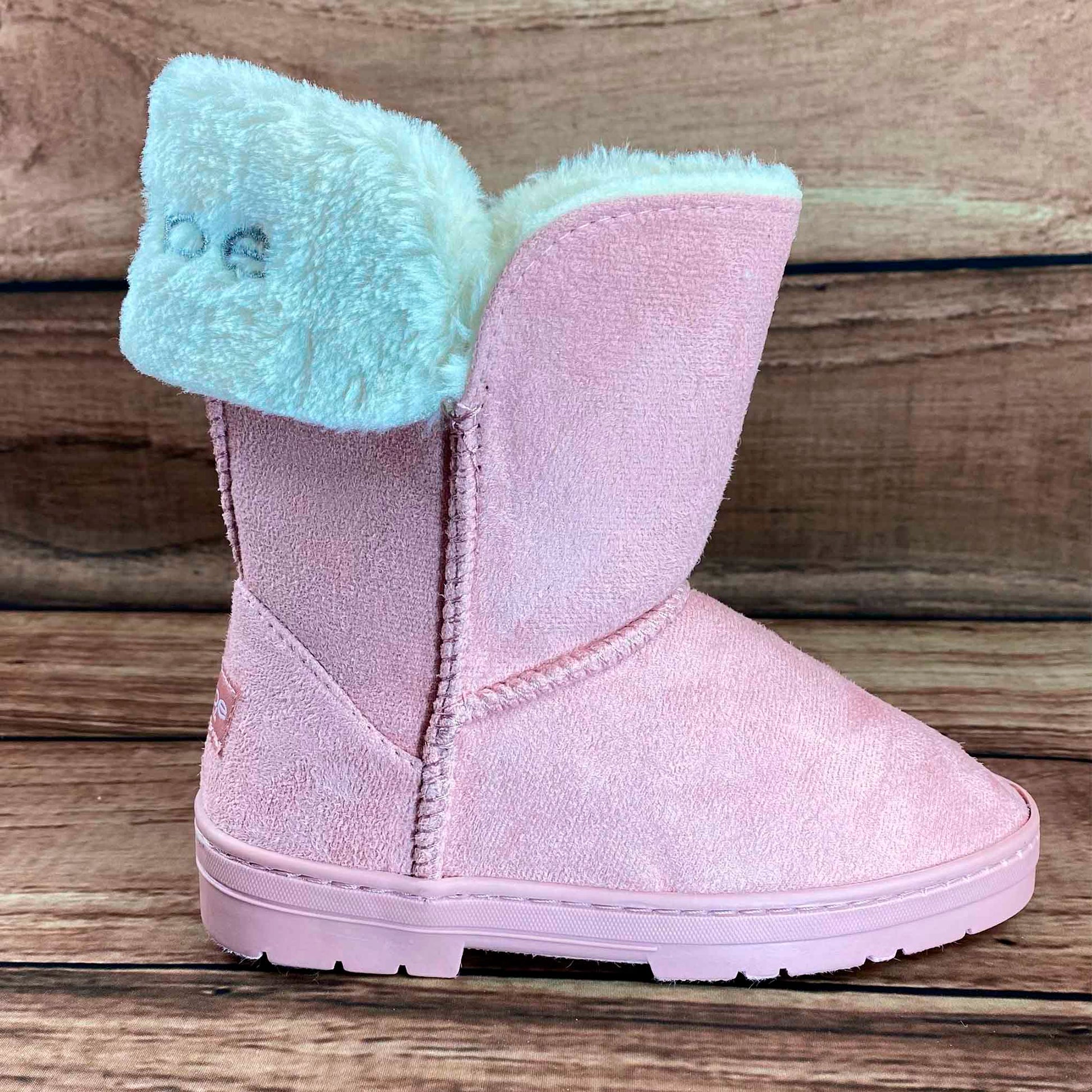 Botines de Invierno para Niña BEBÉ LOS ÁNGELES – Imitación Piel de Oveja, Cálidos y con Estilo Bebe Los Angeles- Dermocosmetica_belleza_online