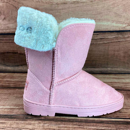 Botines de Invierno para Niña BEBÉ LOS ÁNGELES – Imitación Piel de Oveja, Cálidos y con Estilo Bebe Los Angeles- Dermocosmetica_belleza_online