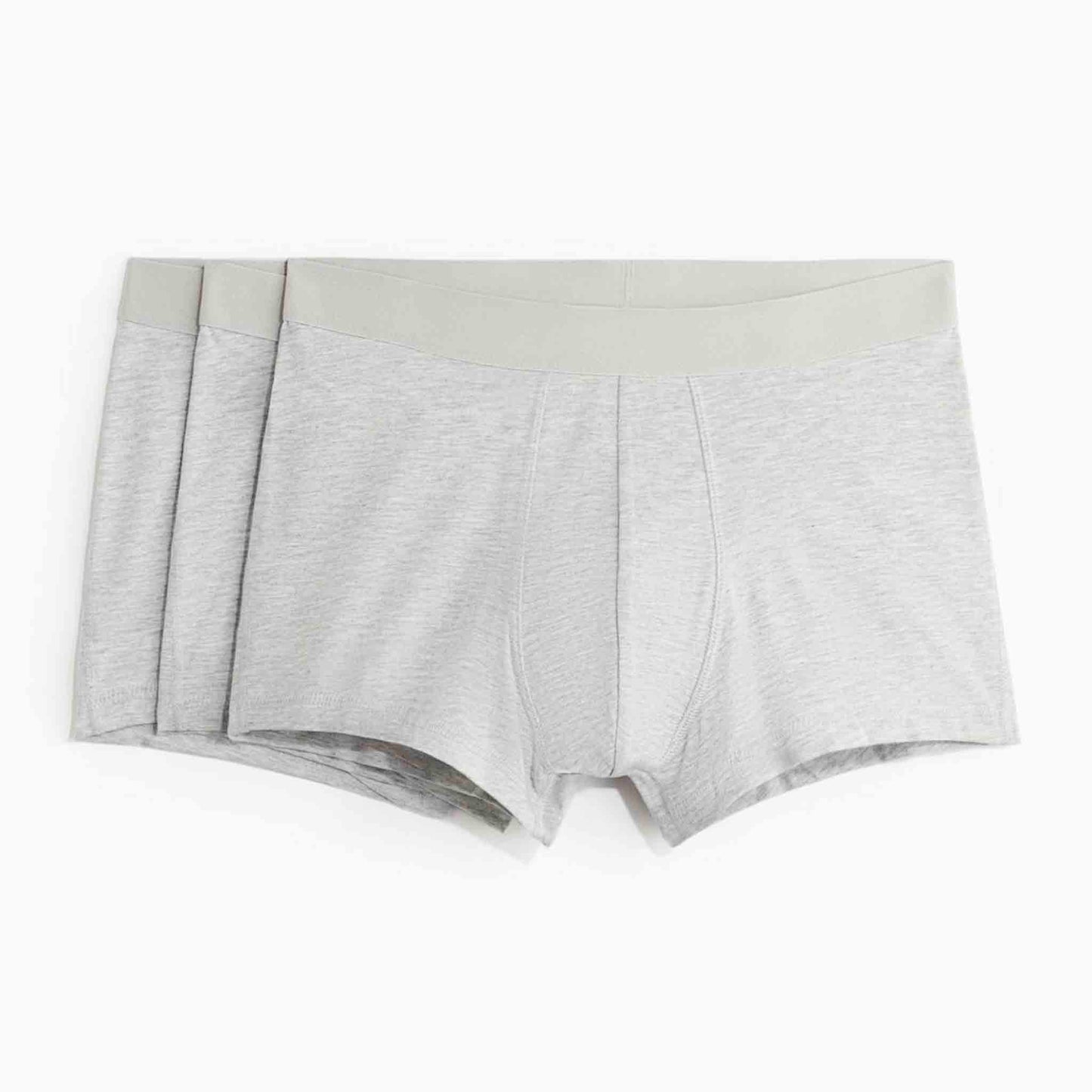 Pack 3 Boxers H & M Trunks Hombre Pretina Lycra