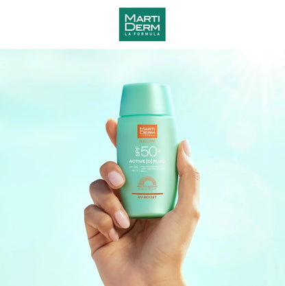 Marti Derm Active Fluid Spf50+ 50 Ml Protector Solar marti derm- Dermocosmetica_belleza_online