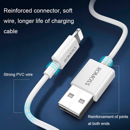 Cable De Datos Romoss Cb12 USB a Lightning 1 Metro ROMOSS- Dermocosmetica_belleza_online