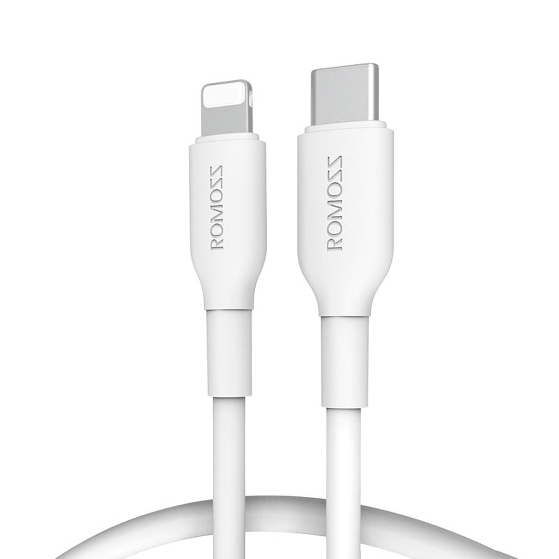 Cable Romoss USB-C a Lightning 27W Carga Rápida – 1 Metro, Material TPE ROMOSS- Dermocosmetica_belleza_online