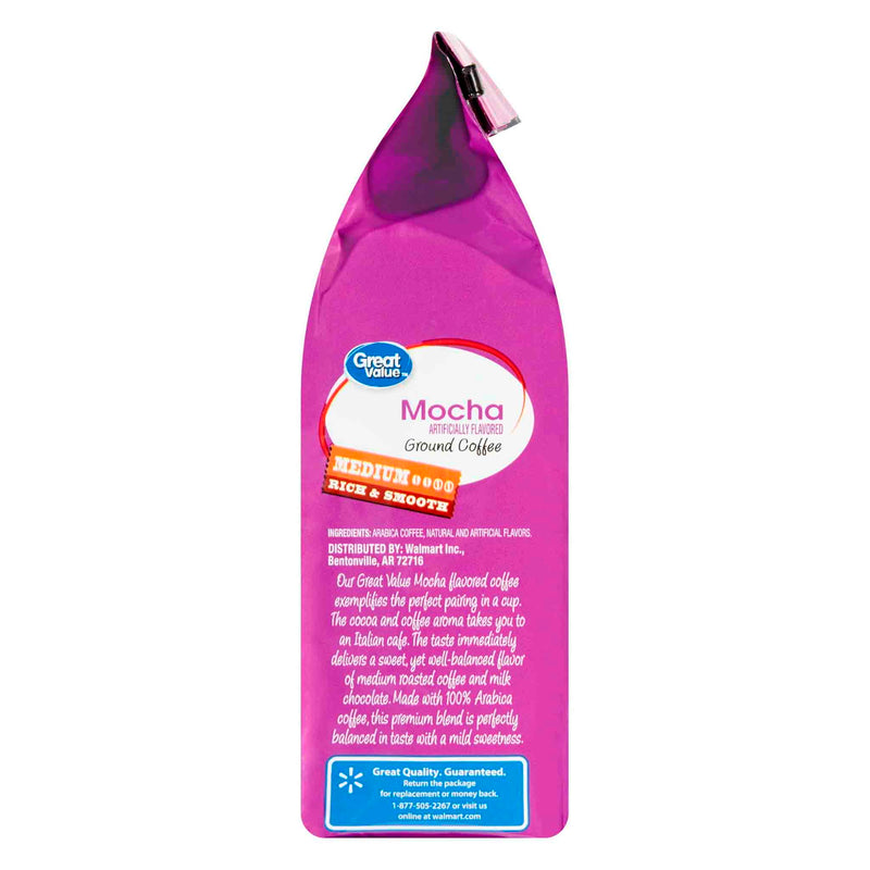 Café Grano Molido Great Value Moca Medium Ground 340 g