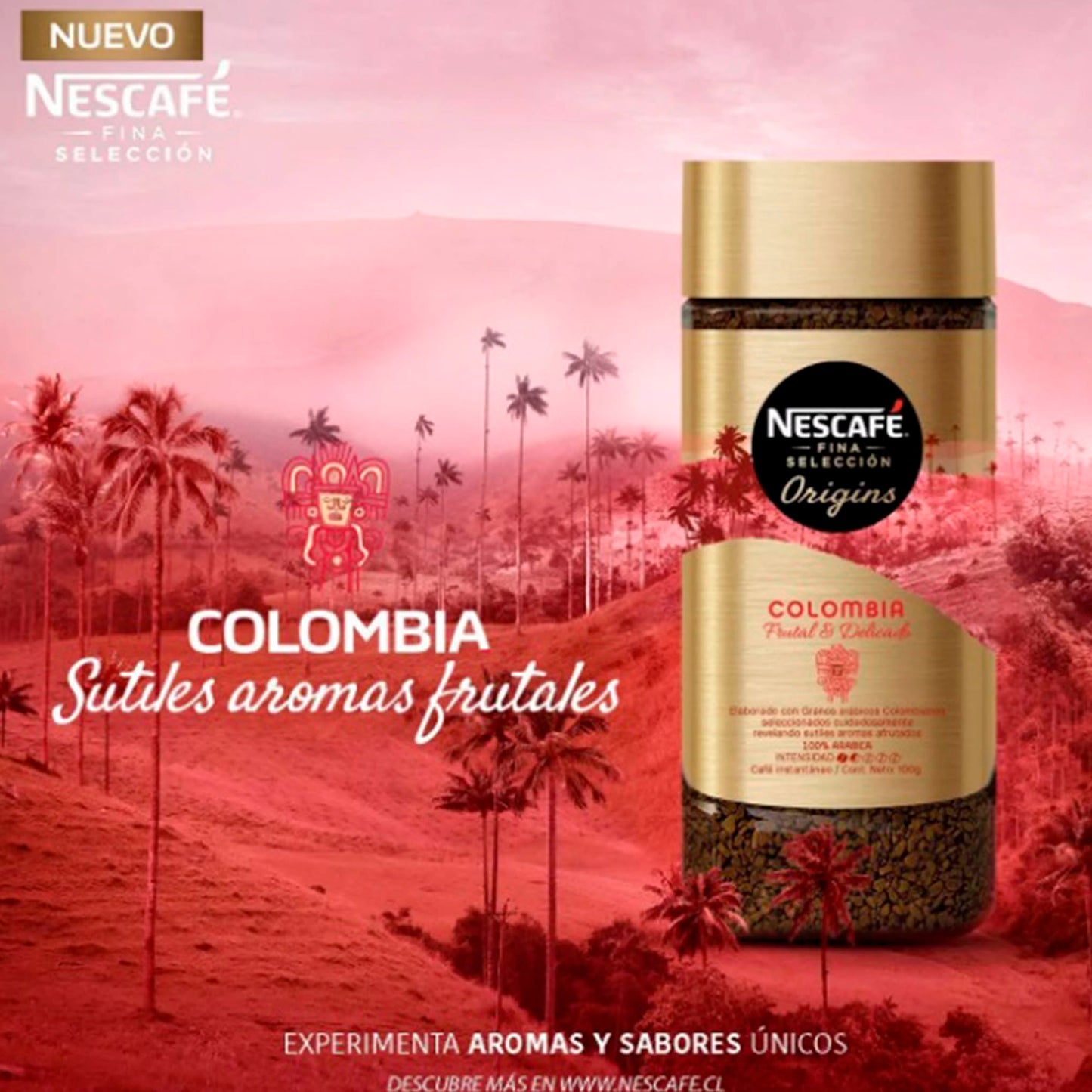 Café Nescafé Fina Selección Origins Colombia 100 g – Café Instantáneo Premium NESCAFÉ- Dermocosmetica_belleza_online